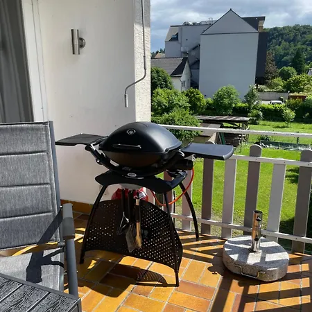 Traumaussicht Kamin Balkon Burgblick 65 Zoll Tv Netflix Waipu Lindenplatz Bullay